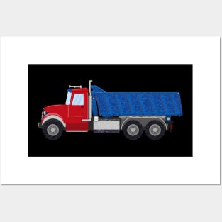 Dump Truck Posters and Art